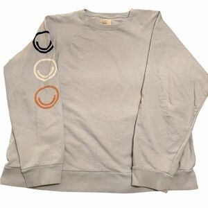 FOR DAYS Bluelight Re-Fresh Graphic Crewneck Sweatshirt Sz XXL Organic Recycled